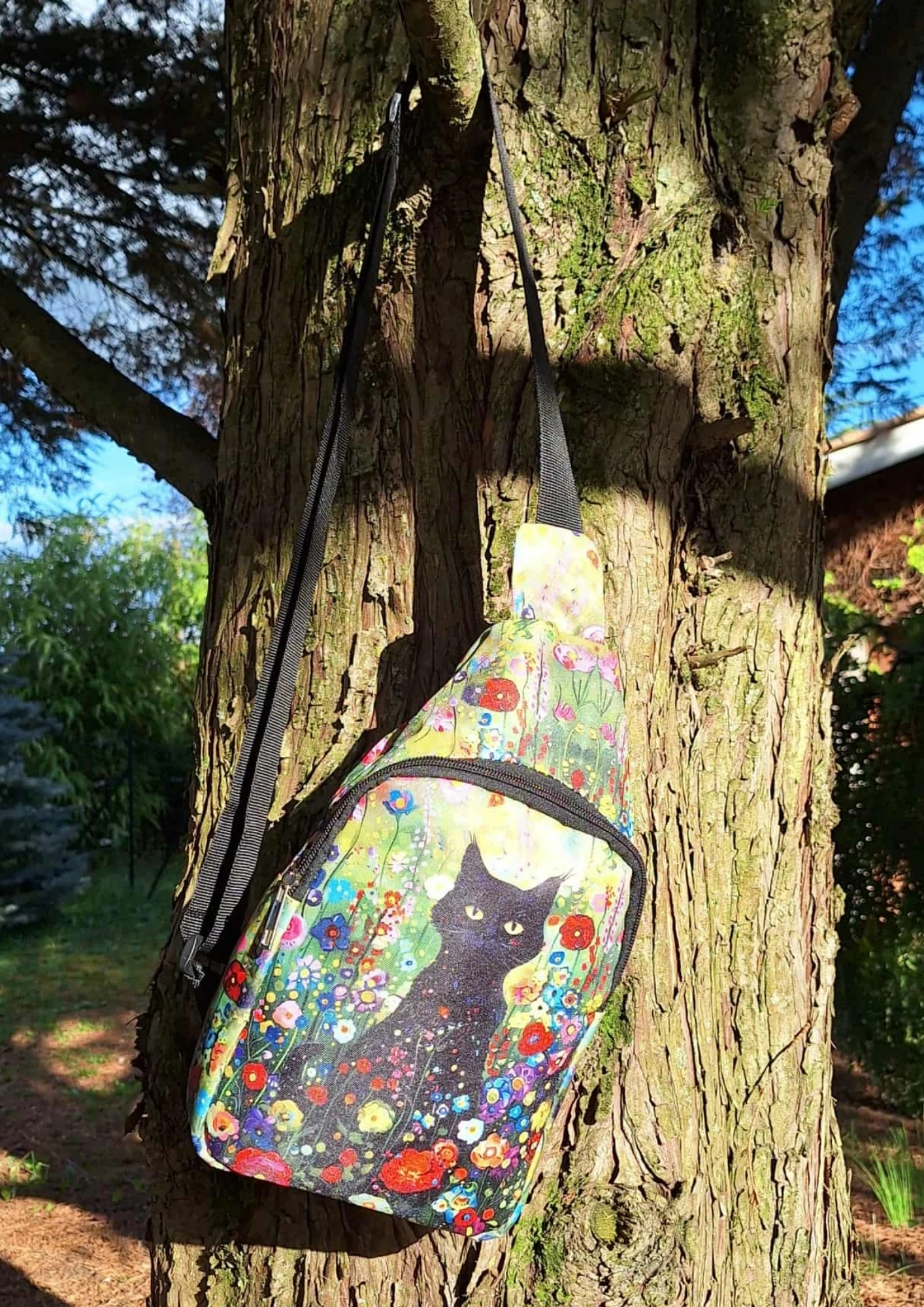 Chat Noir Multicolore Crossbody Bag – photo 6